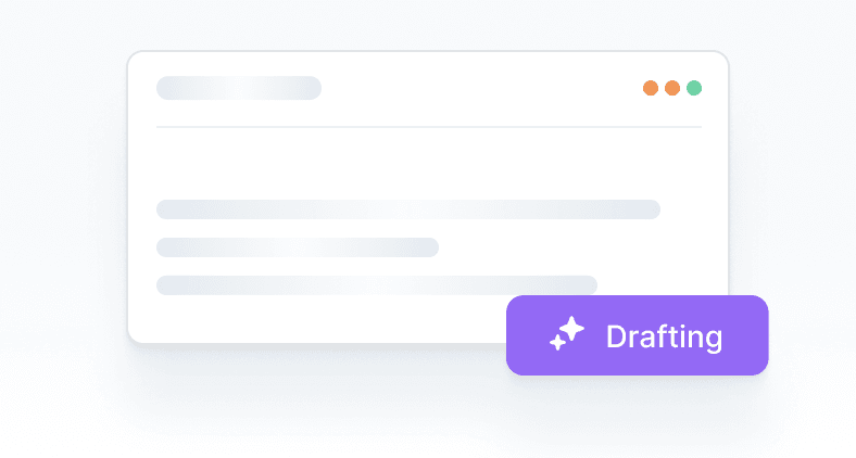 Article Drafts with AI