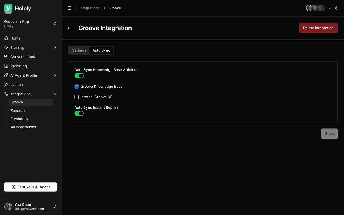 Continuous Knowledge Sync