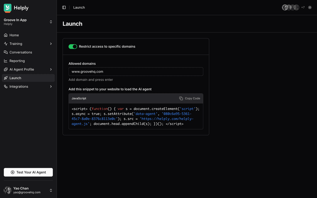 Launch & Optimization