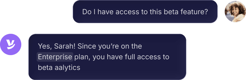 AI Support That Knows Who Is Asking