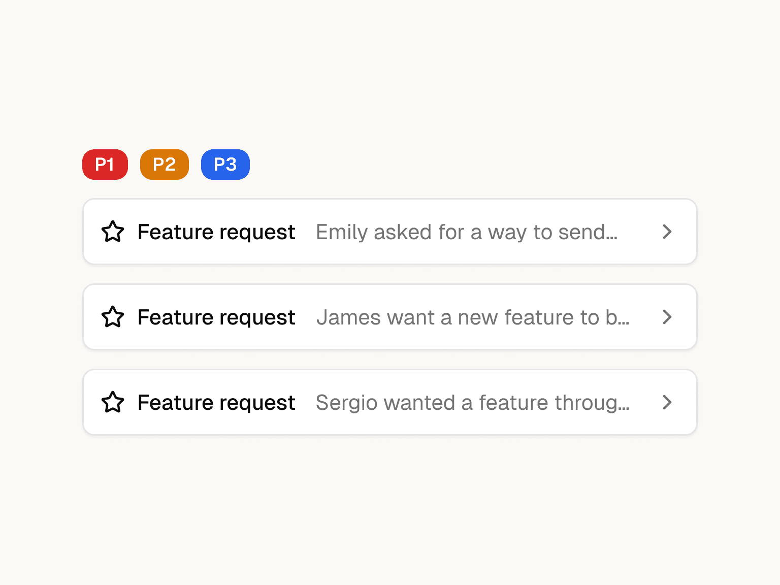 Helply spots feature requests in real-time screenshot