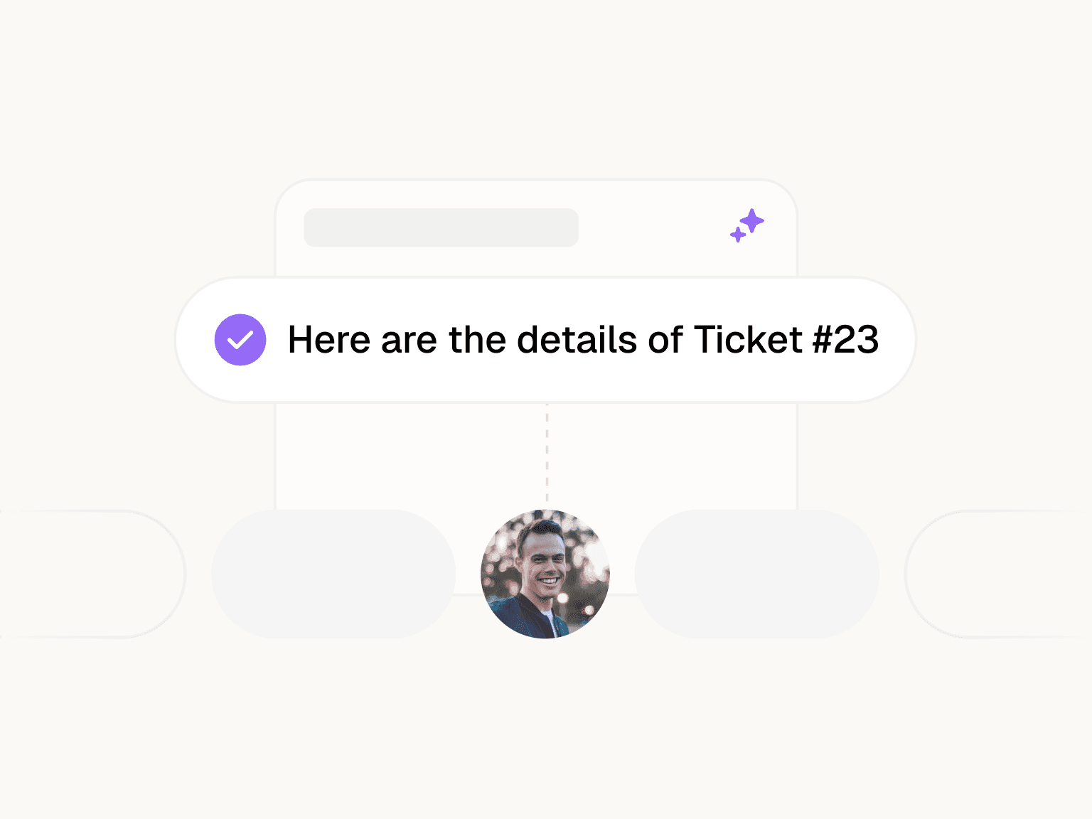 CSM gets a brief, automatically screenshot