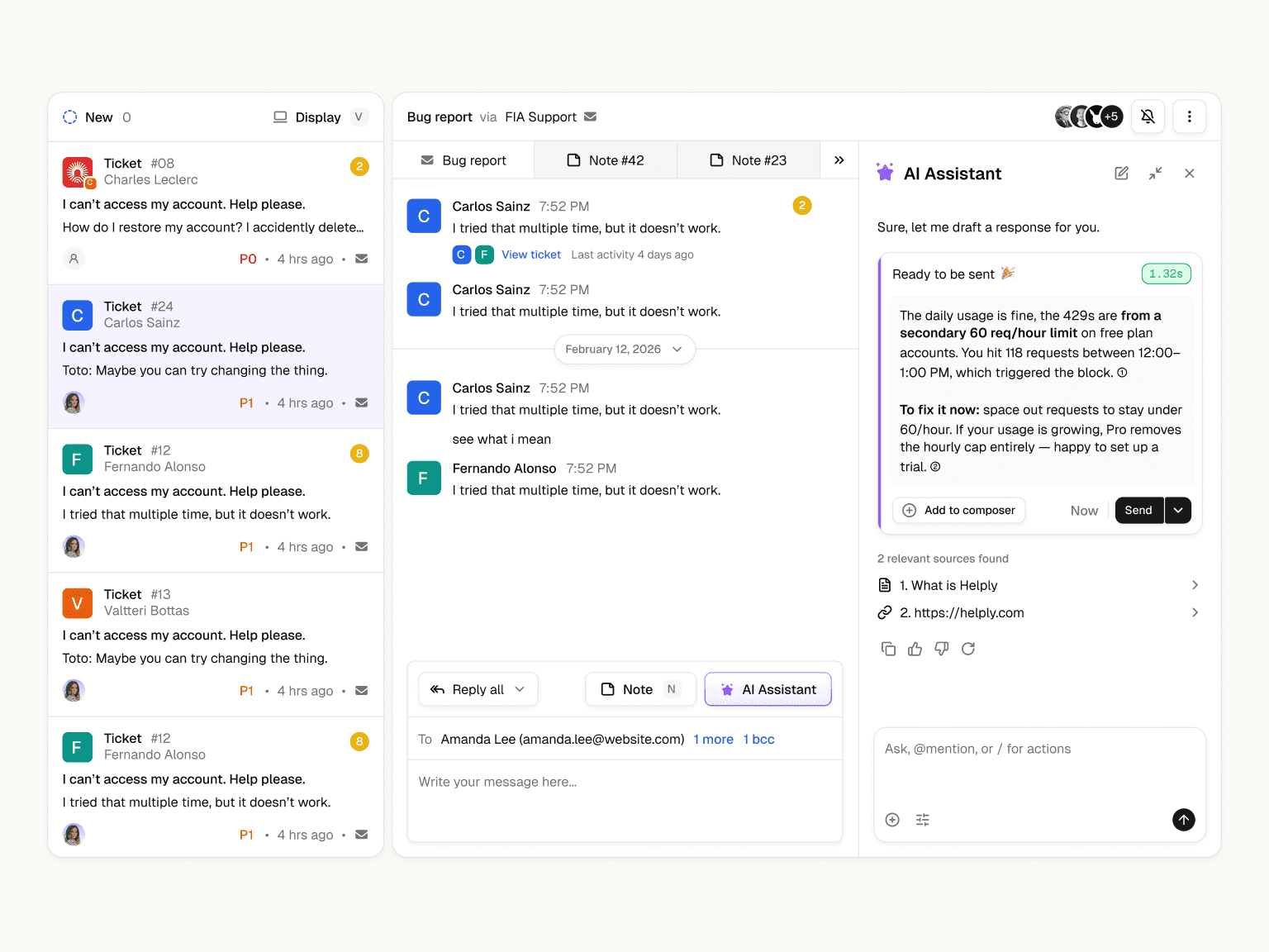The Full Support Platform, Included