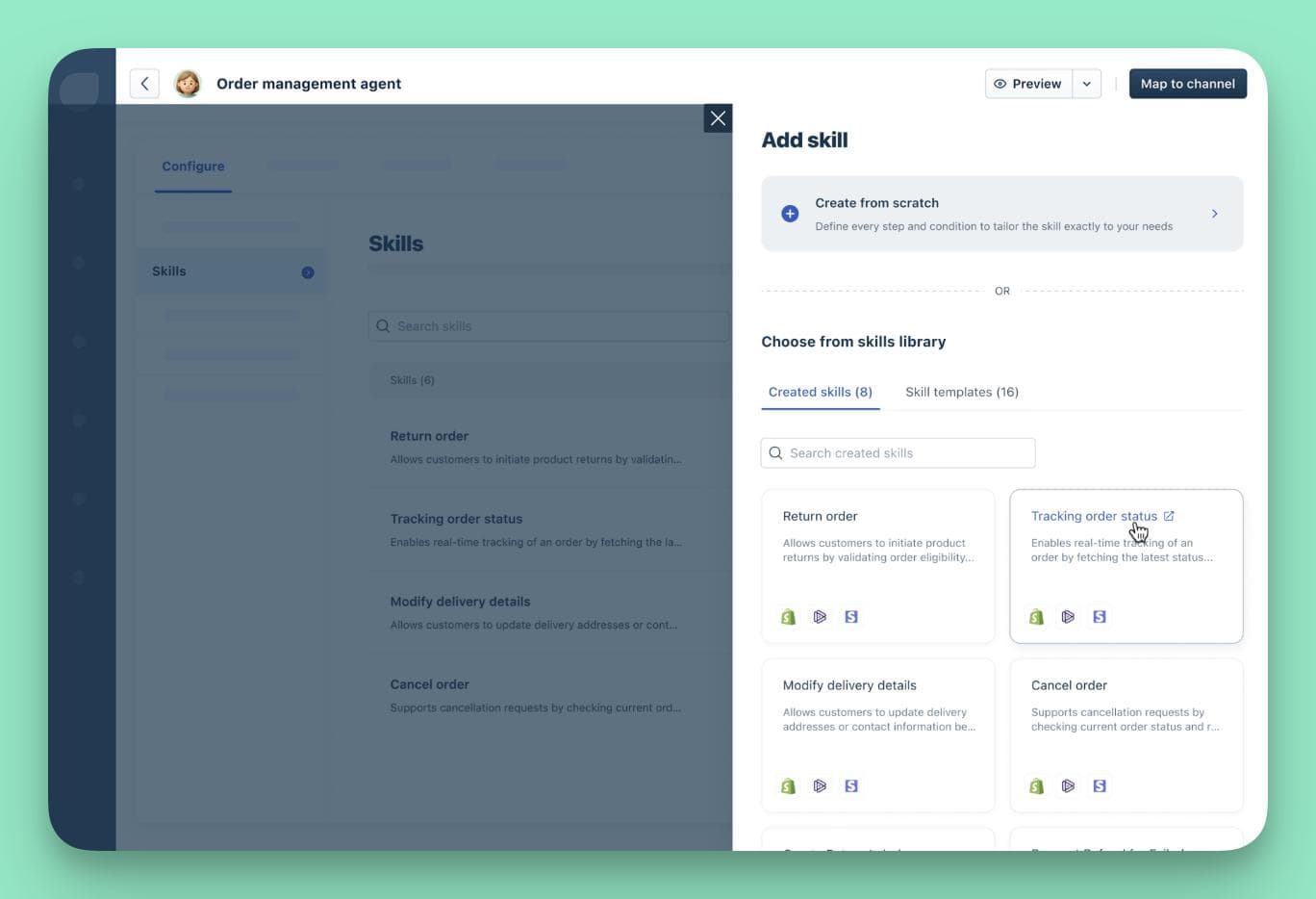 A screenshot of the Freshdesk help desk, a ManyChat alternative, showing its 'Freddy AI Copilot' assisting a customer support agent.